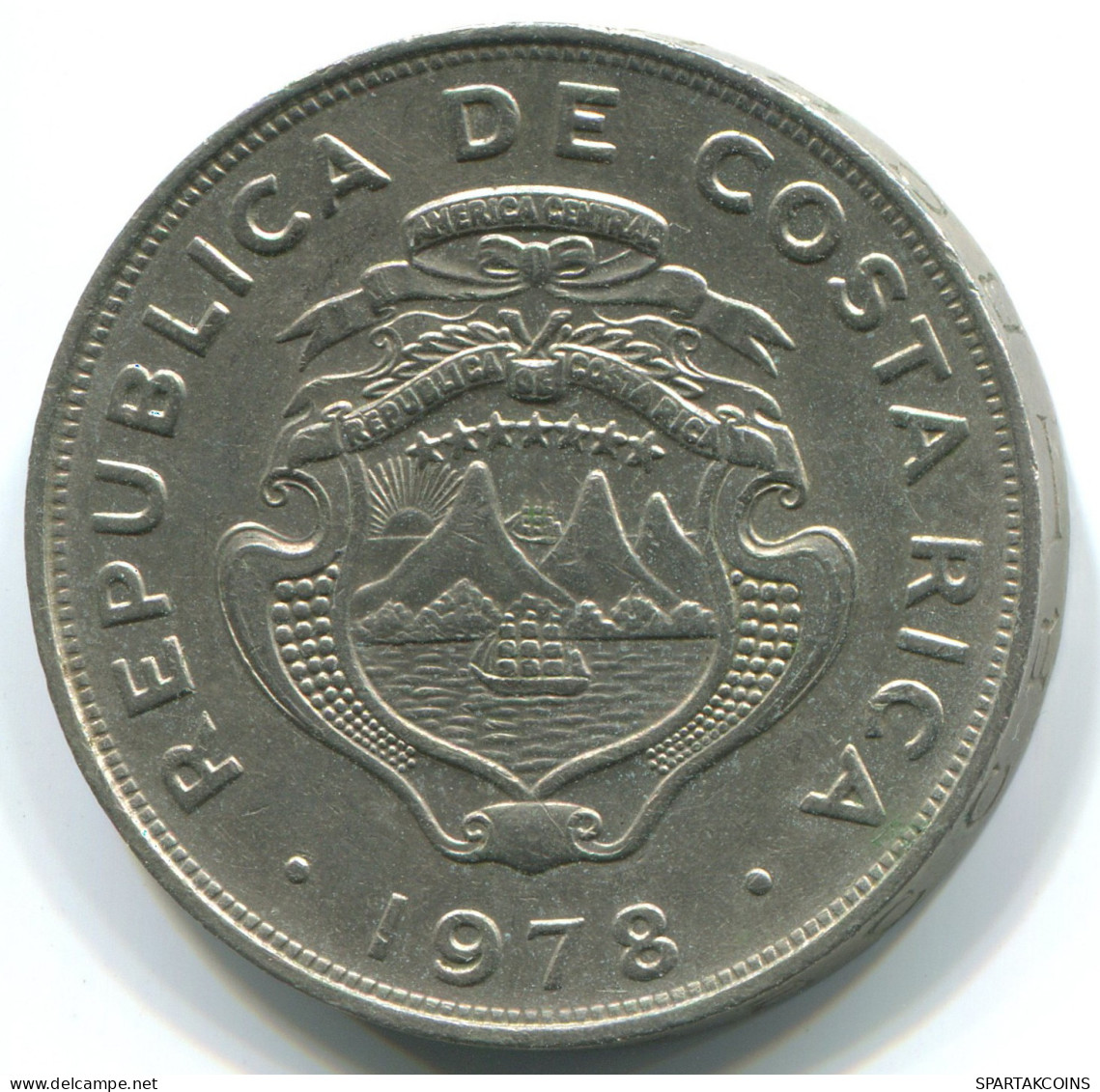 1 COLON 1978 COSTA RICA Moneda #WW1169.E - Costa Rica