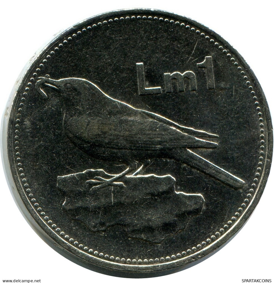 1 LIRA 1986 MALTA Coin #AZ310.U - Malta