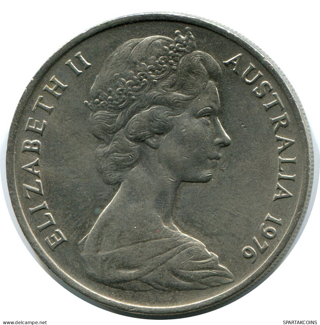 20 CENTS 1976 AUSTRALIA Coin #AZ157.U - 20 Cents