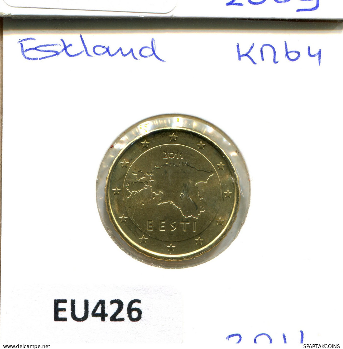 10 EURO CENTS 2011 ESTONIA Coin #EU426.U - Estonie