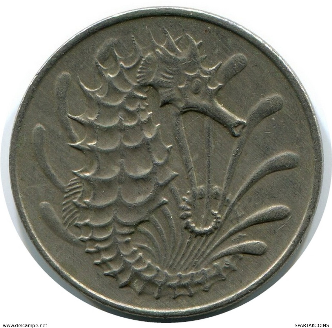 10 CENTS 1971 SINGAPUR SINGAPORE Münze #AR171.D - Singapore