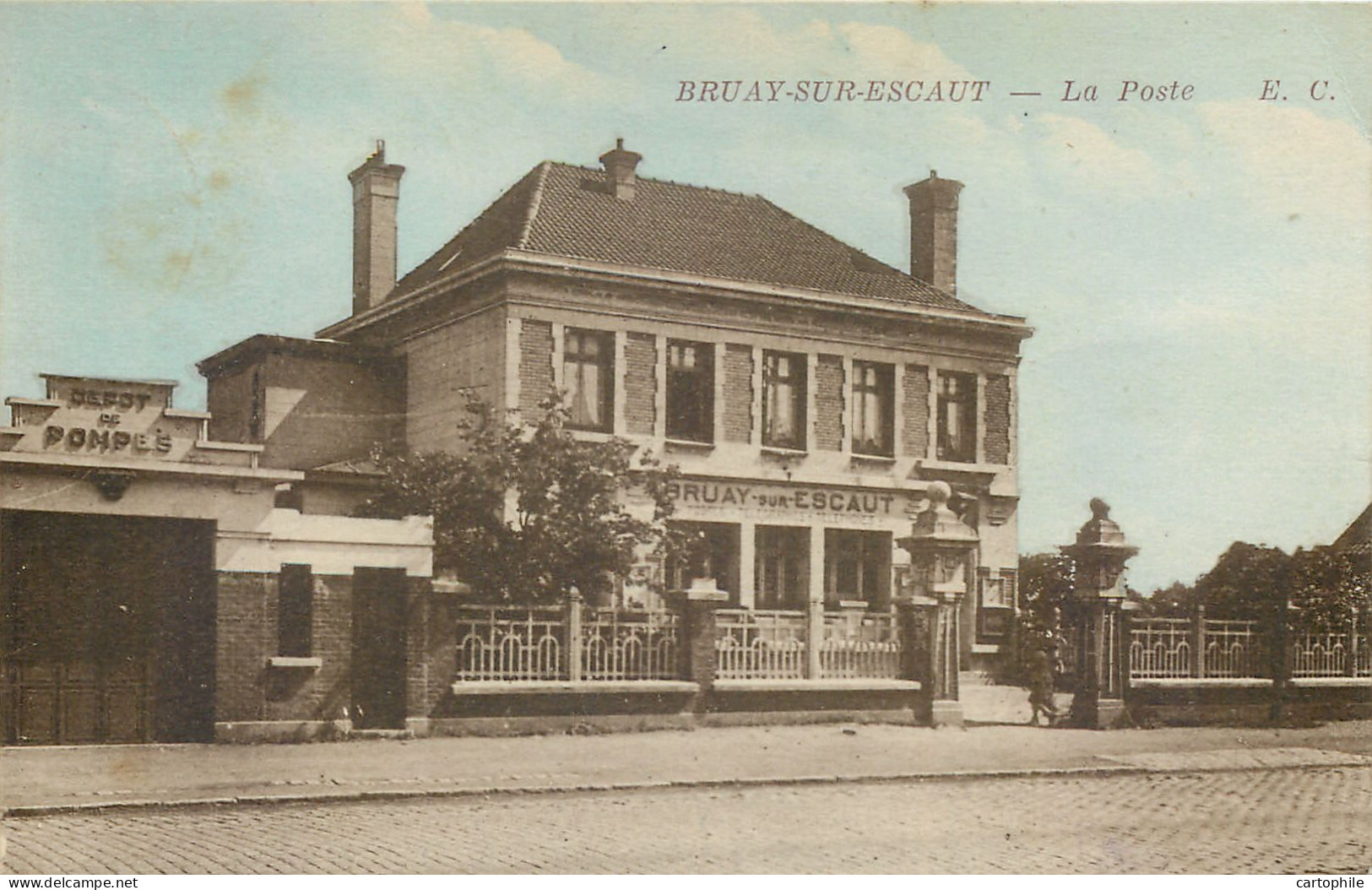 59 - BRUAY SUR ESCAUT - La Poste En 1950 - Bruay Sur Escaut