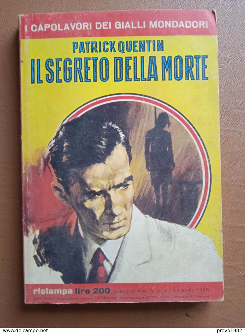 Il Segreto Della Morte - P. Quentin - Ed. I Gialli Mondadori - Thrillers