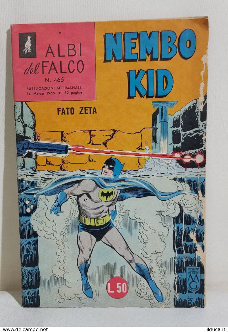 I113812 NEMBO KID Albi Del Falco N. 465 - Fato Zeta - Mondadori 1965 - Super Eroi