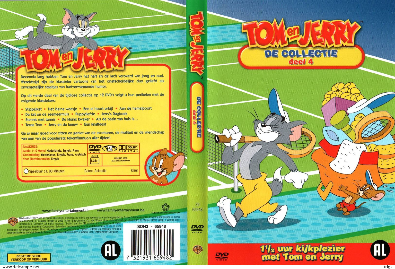 DVD - Tom En Jerry - Animation