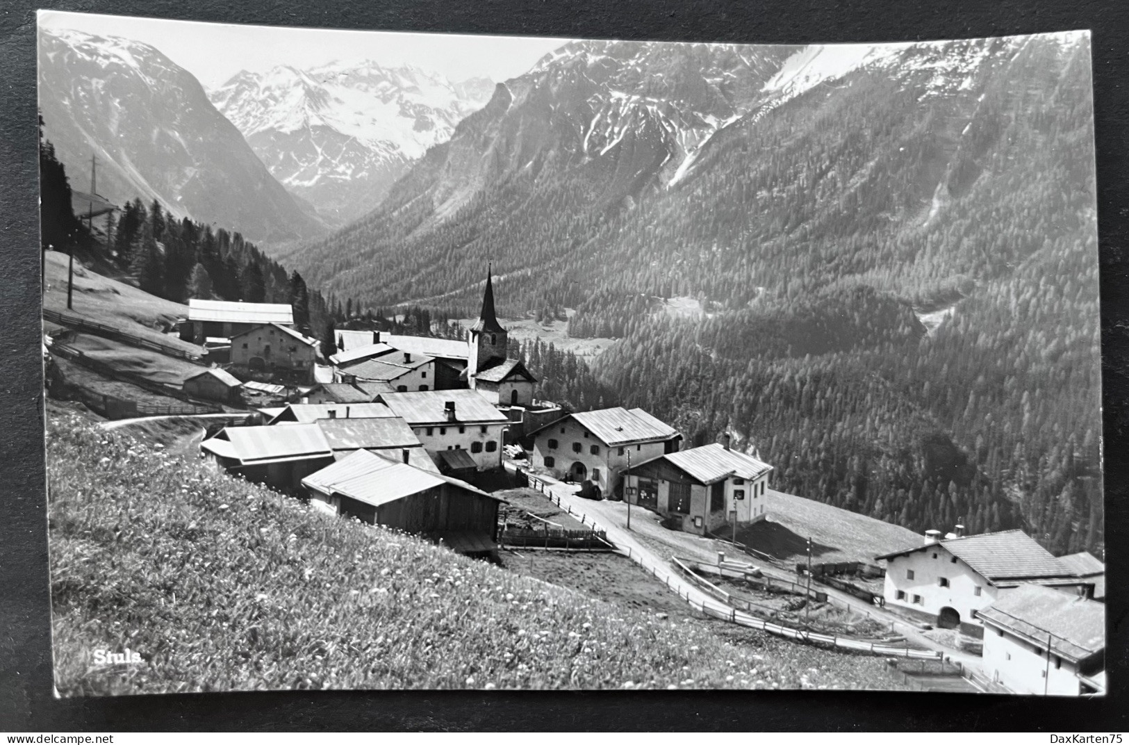 Stuls Im Bergün/ Fotokarte - Bergün/Bravuogn