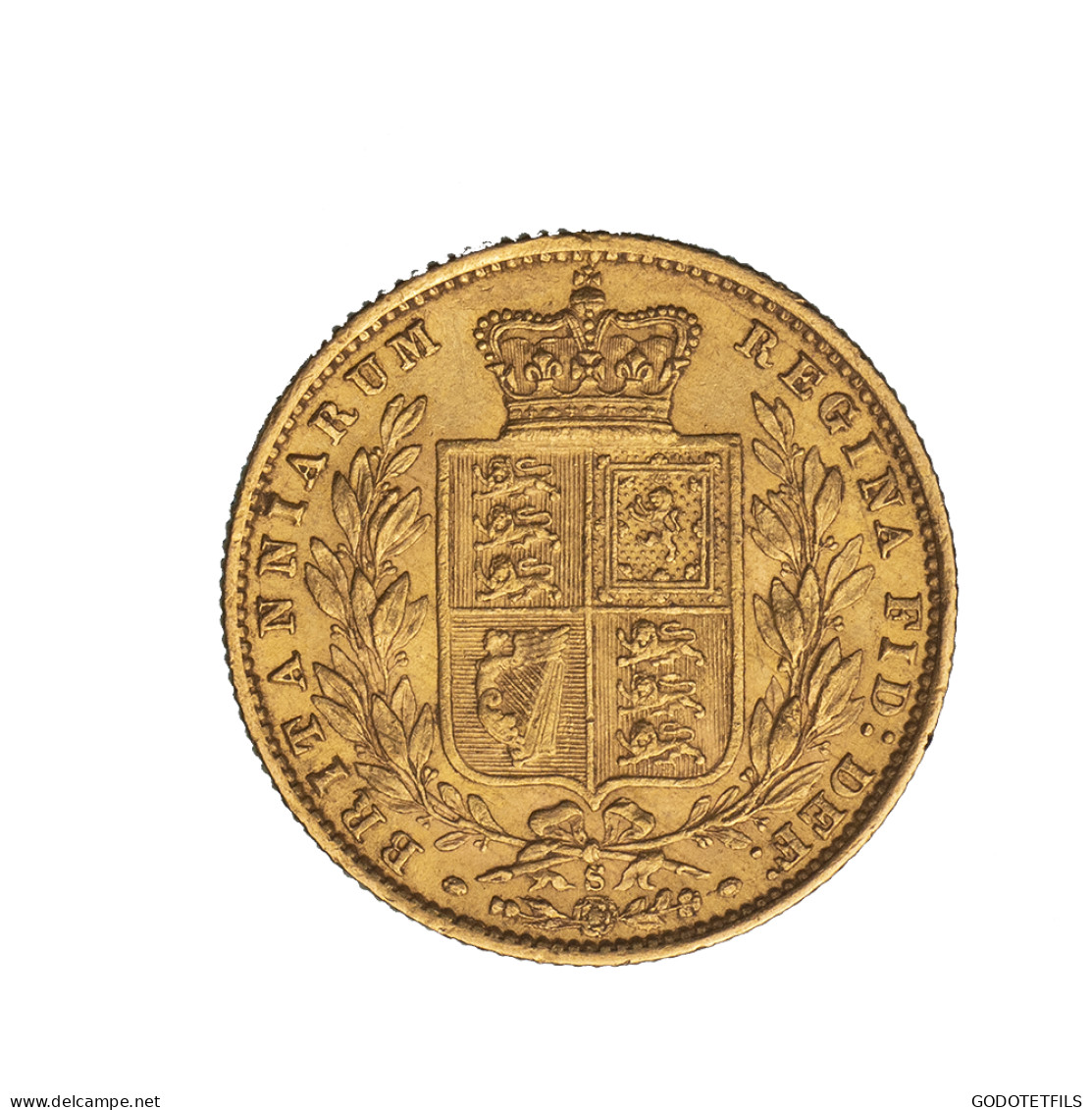 Royaume-Uni Souverain Victoria 1877 Londres - 1 Sovereign