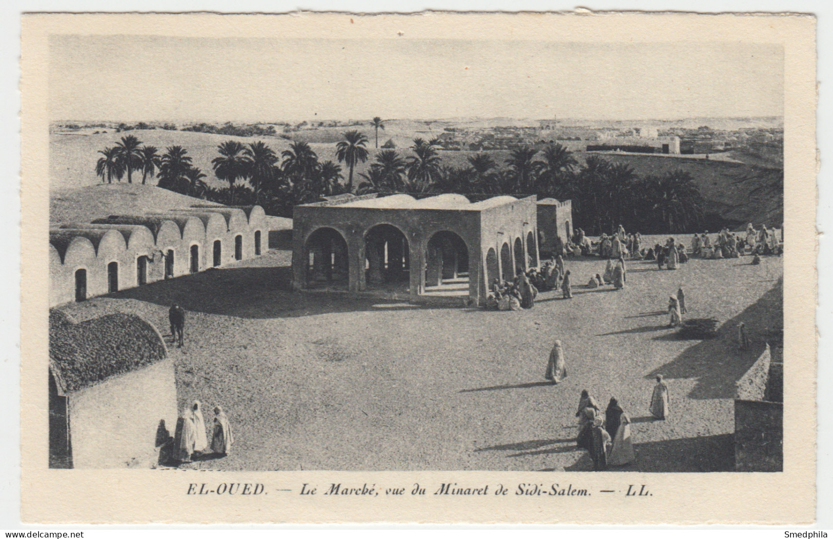 El-Oued - Le Marche, Vue Du Minaret De Sidi-Salem - El-Oued
