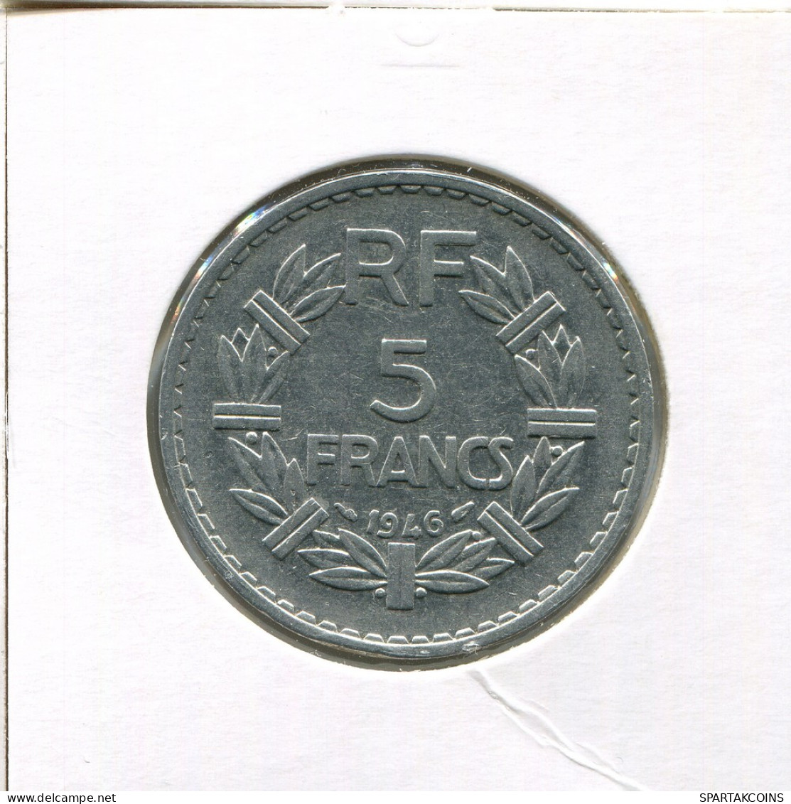 5 FRANCS 1946 FRANCE Pièce Française #AK762.F - 5 Francs