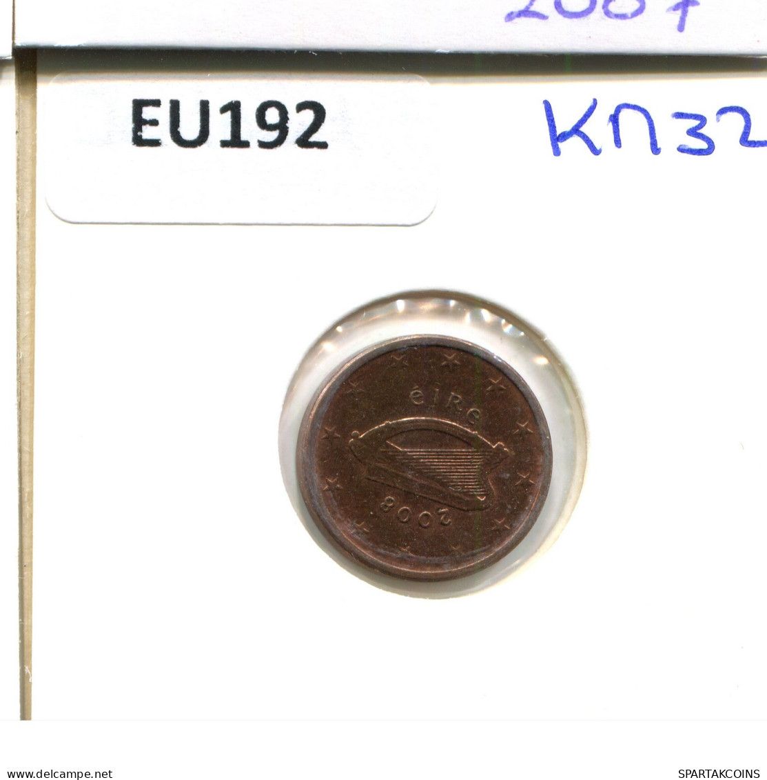 1 EURO CENT 2008 IRLANDA IRELAND Moneda #EU192.E - Ireland