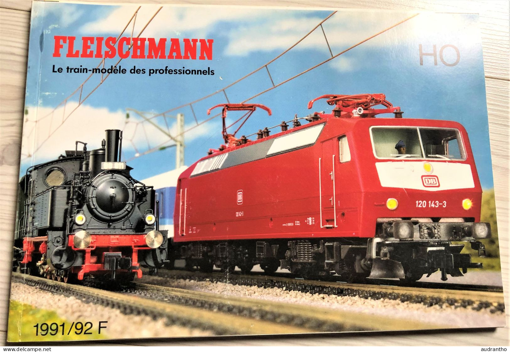 Catalogue FLEISCHMANN Le Train-modèle Des Professionnels HO 1991/1992 - Français