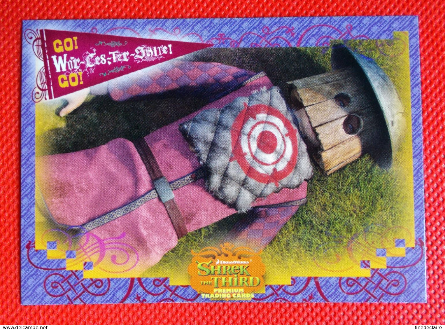 Premium Trading Cards / Carte Rigide - 6,4 X 8,9 Cm - Shrek The Third 2007 - Go! Worcester Go! - N°26 Safety First ! - Other & Unclassified