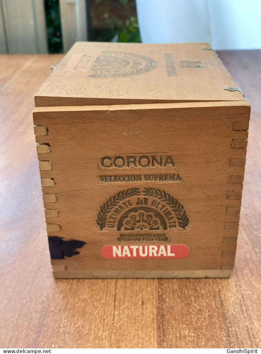 Boite Vide 25 Cigares Cigars Box J&R Seleccion Suprema Ultimate Corona Natural - Autres & Non Classés