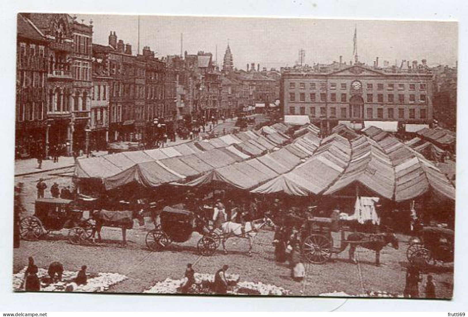 AK 132023 ENGLAND - Nottingham - The Great Market Place - MODERN REPRODUCTION CARD - Nottingham