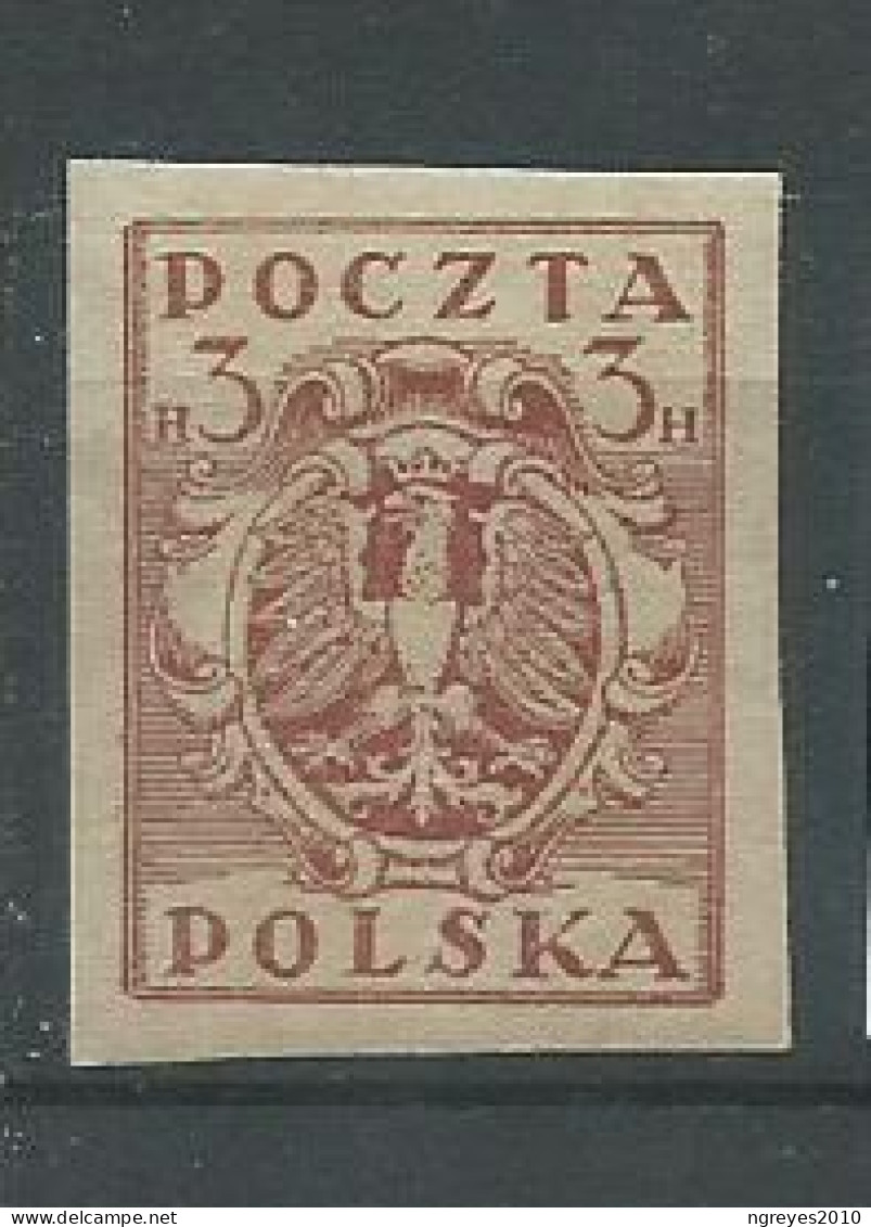 220043881  POLONIA.  YVERT  Nº   149/151/152/172  */MH - Unused Stamps