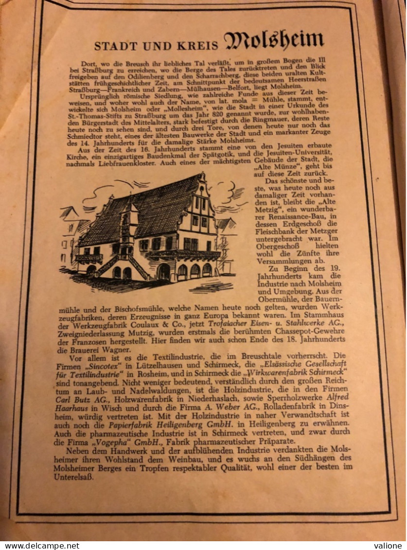 Hitler 1942 Propagande Allemande En Alsace Occupée - German