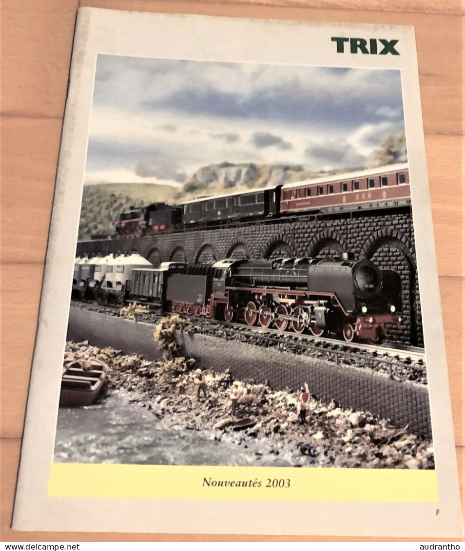 Catalogue TRIX Nouveautés 2003 Modélisme Trains - Français