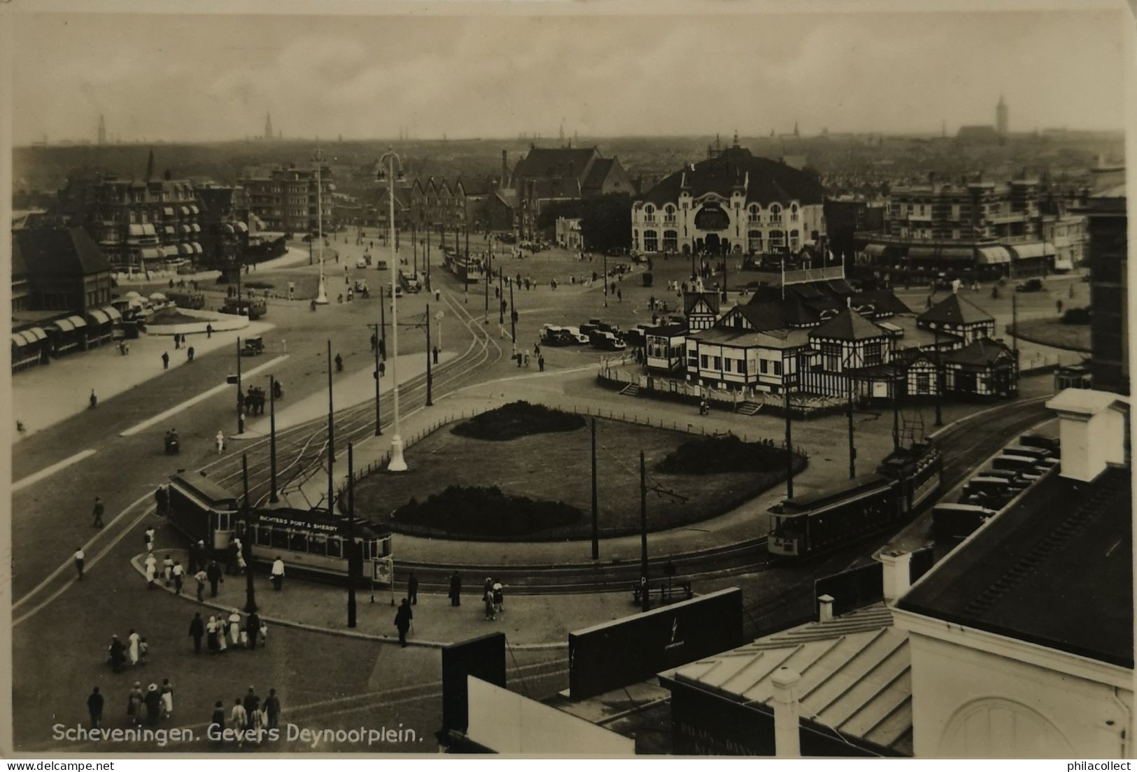 Scheveningen // Gevers Deynootplein (Tram) 1938 - Scheveningen