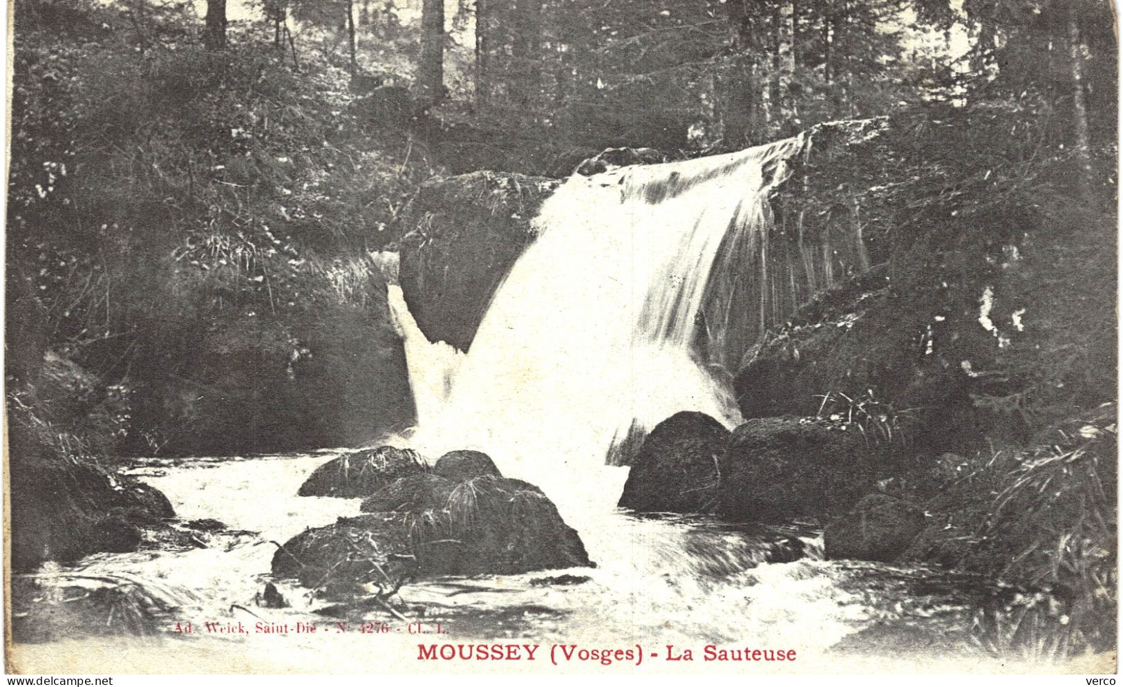 CARTE POSTALE  Ancienne De MOUSSEY - La Sauteuse - Moussey