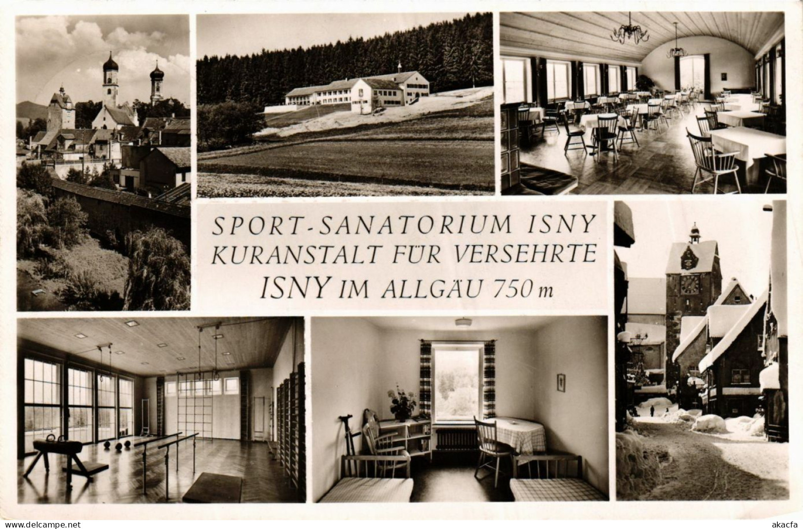 CPA AK Isny Sport Sanatorium GERMANY (938735) - Isny