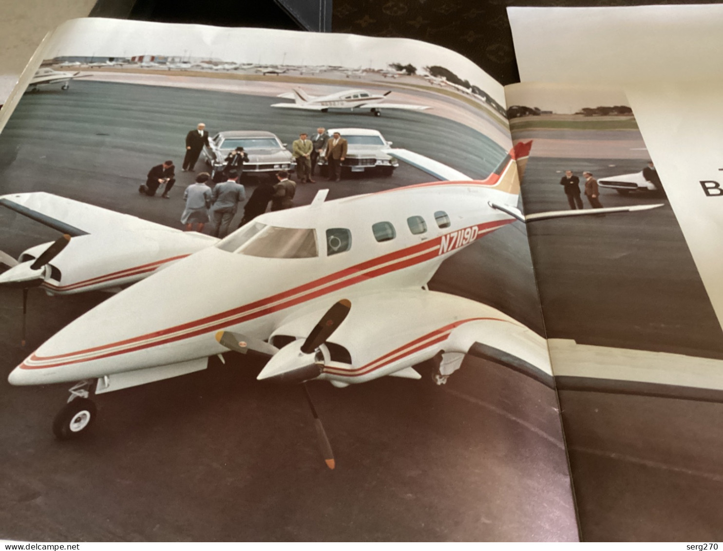 Avion Aviation Becchcraft DukeA New Executive For The Soaring Seventies - Transportation