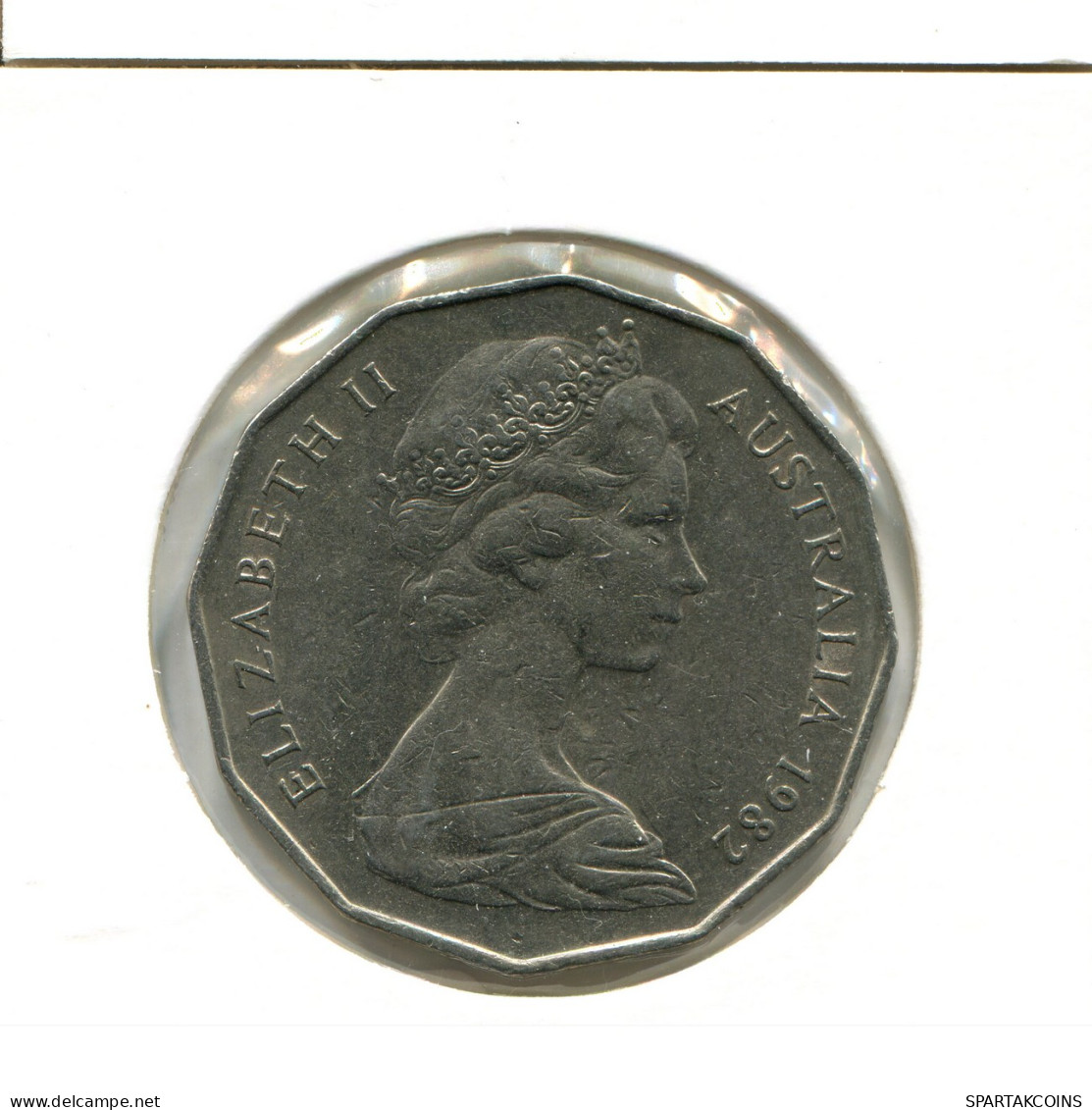 50 CENTS 1982 AUSTRALIE AUSTRALIA Pièce #AX345.F - 50 Cents