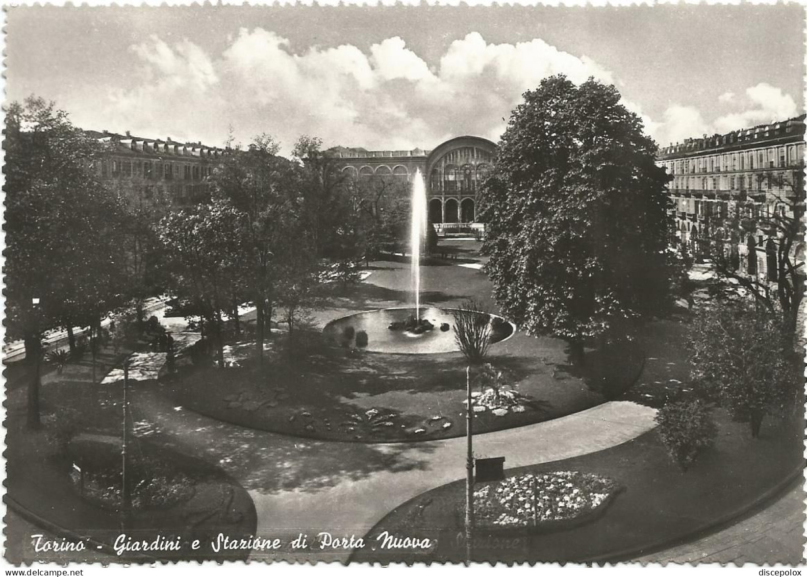 L3582 Torino - Giardino E Stazione Di Porta Nuova / Non Viaggiata - Stazione Porta Nuova