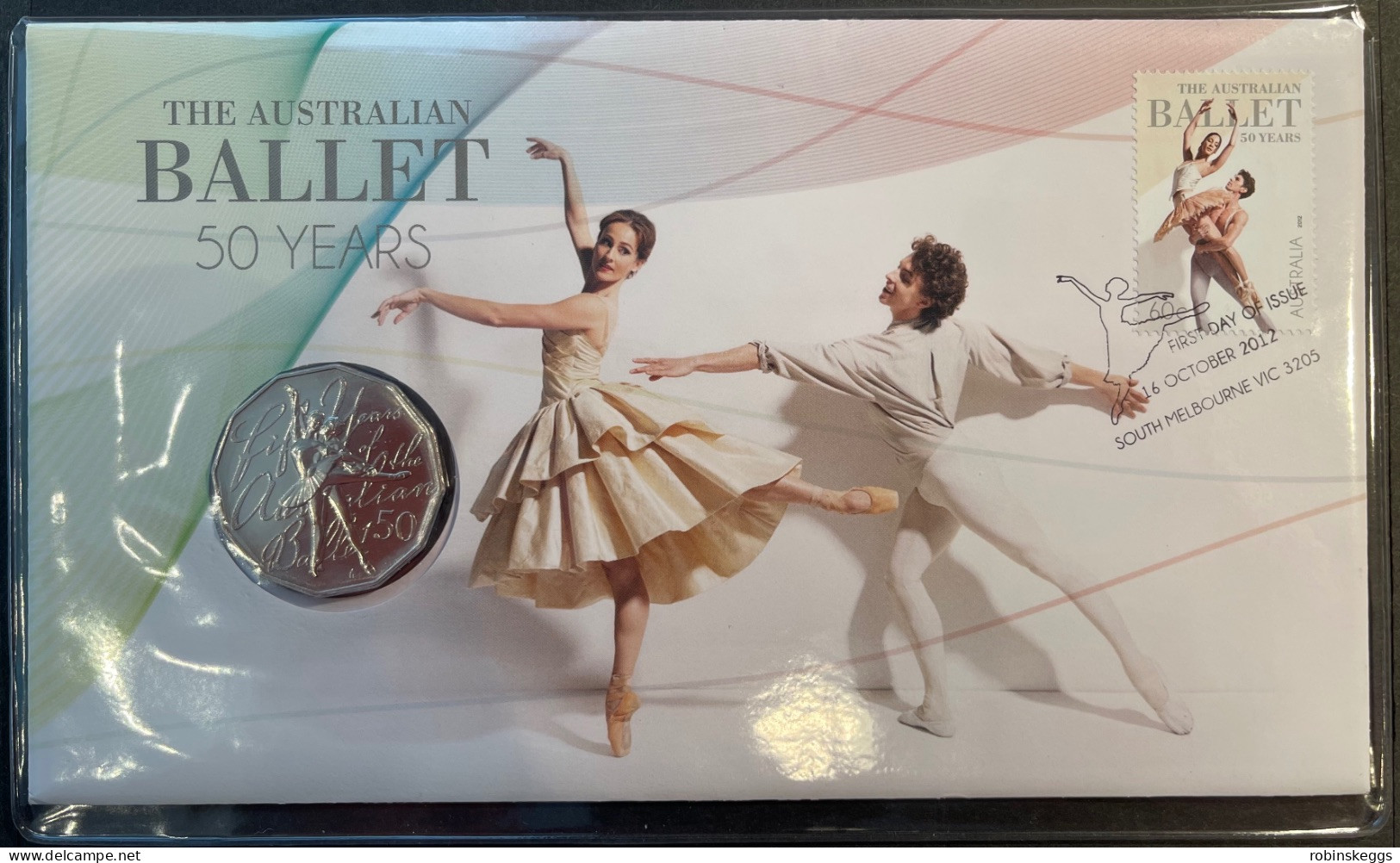 Australia PNC 2012 The Australian Ballet, 50 Years - Dollar