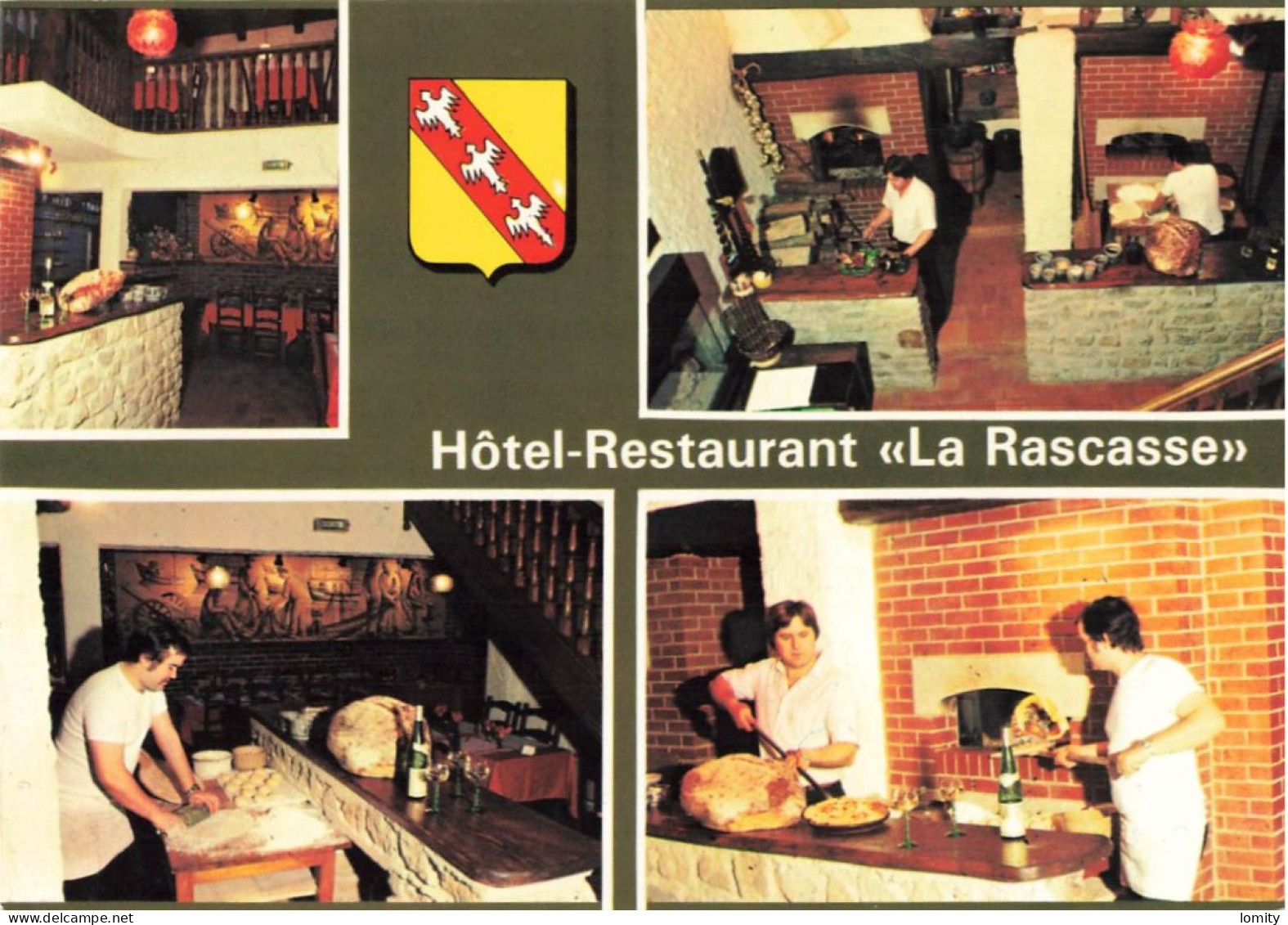 57 Rechicourt Le Chateau Hotel Restaurant La Rascasse Propriétaire JM Gallais CPM Tarte Flambée - Rechicourt Le Chateau