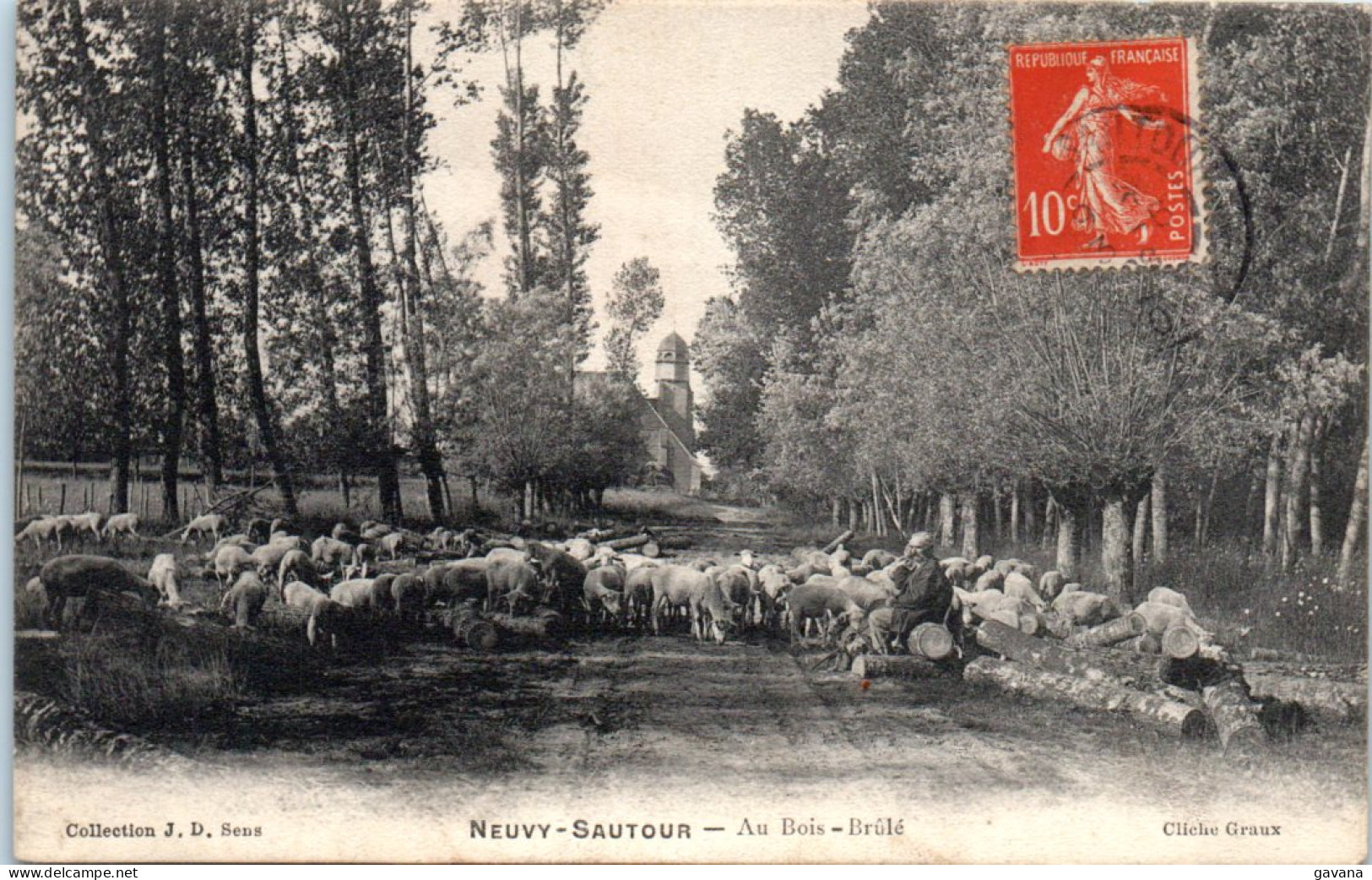 89 NEUVY-SAUTOUR - Au Bois-Brulé  - Neuvy Sautour