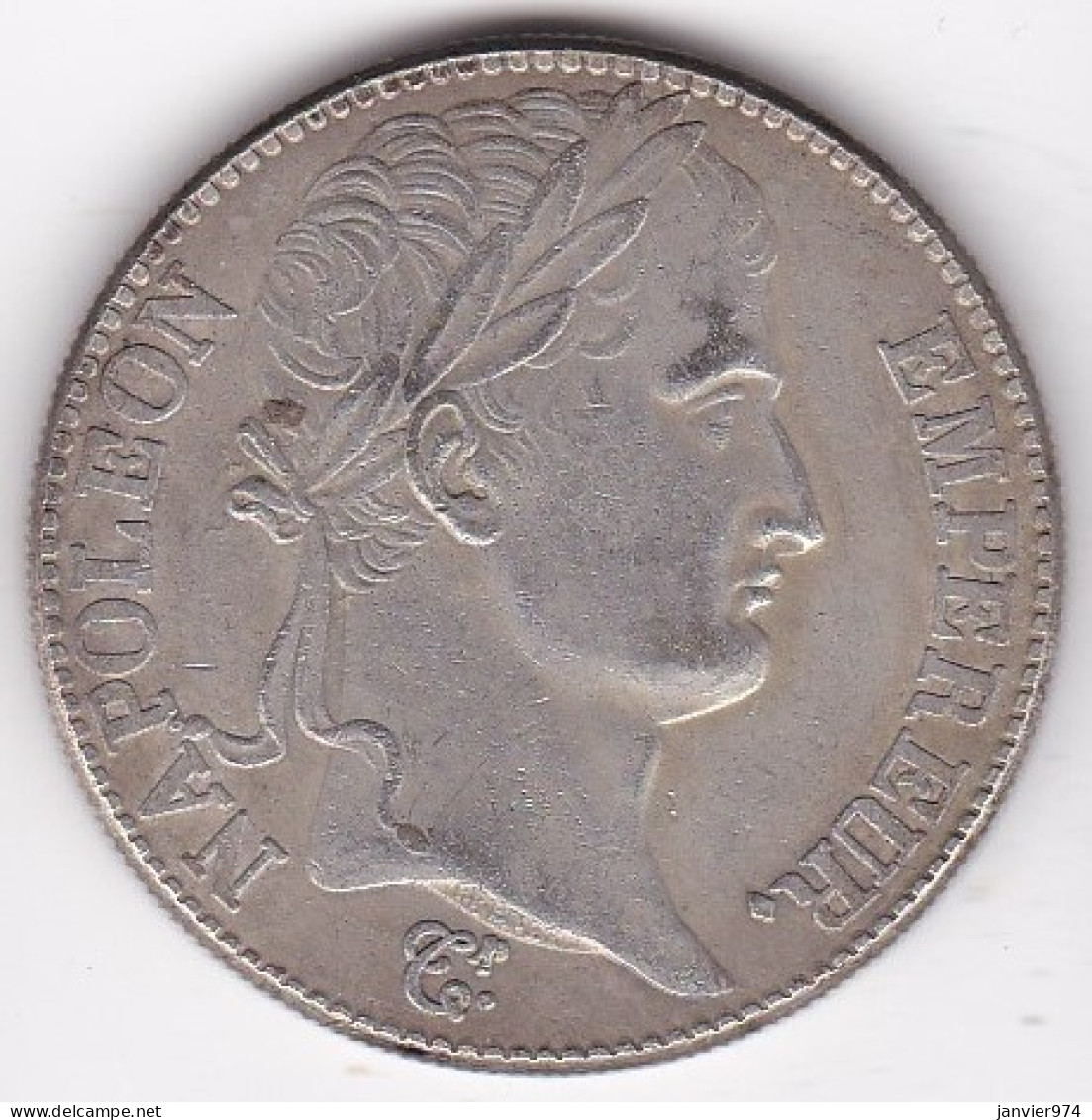 5 Francs 1812 W Lille, Napoleon I , Tranche Striée,  Copie , Fausse - 5 Francs