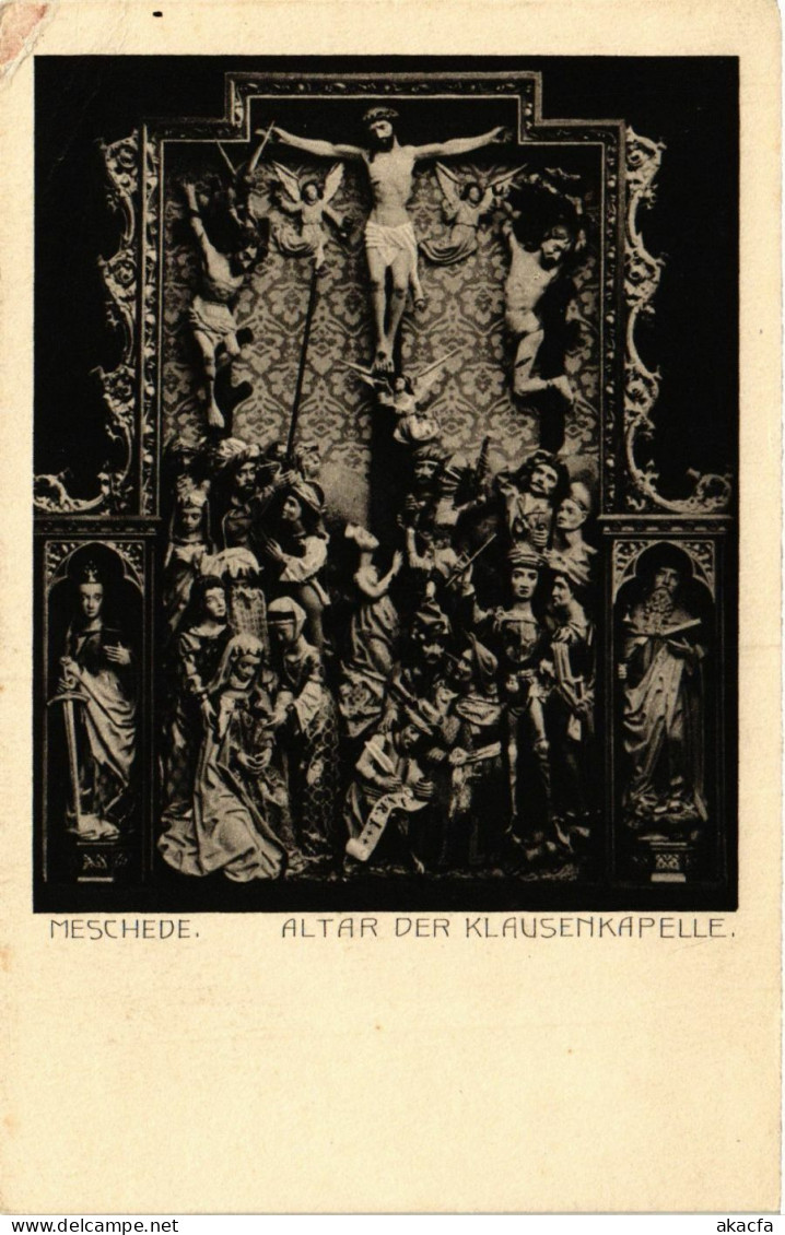 CPA AK Meschede - Altar Der Klausenkapelle GERMANY (857939) - Meschede