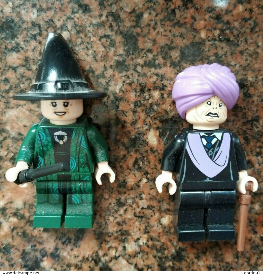 Lego Minifigure HARRY POTTER Series - Professor Quirinus & Professor Mcgonagall - Figurines