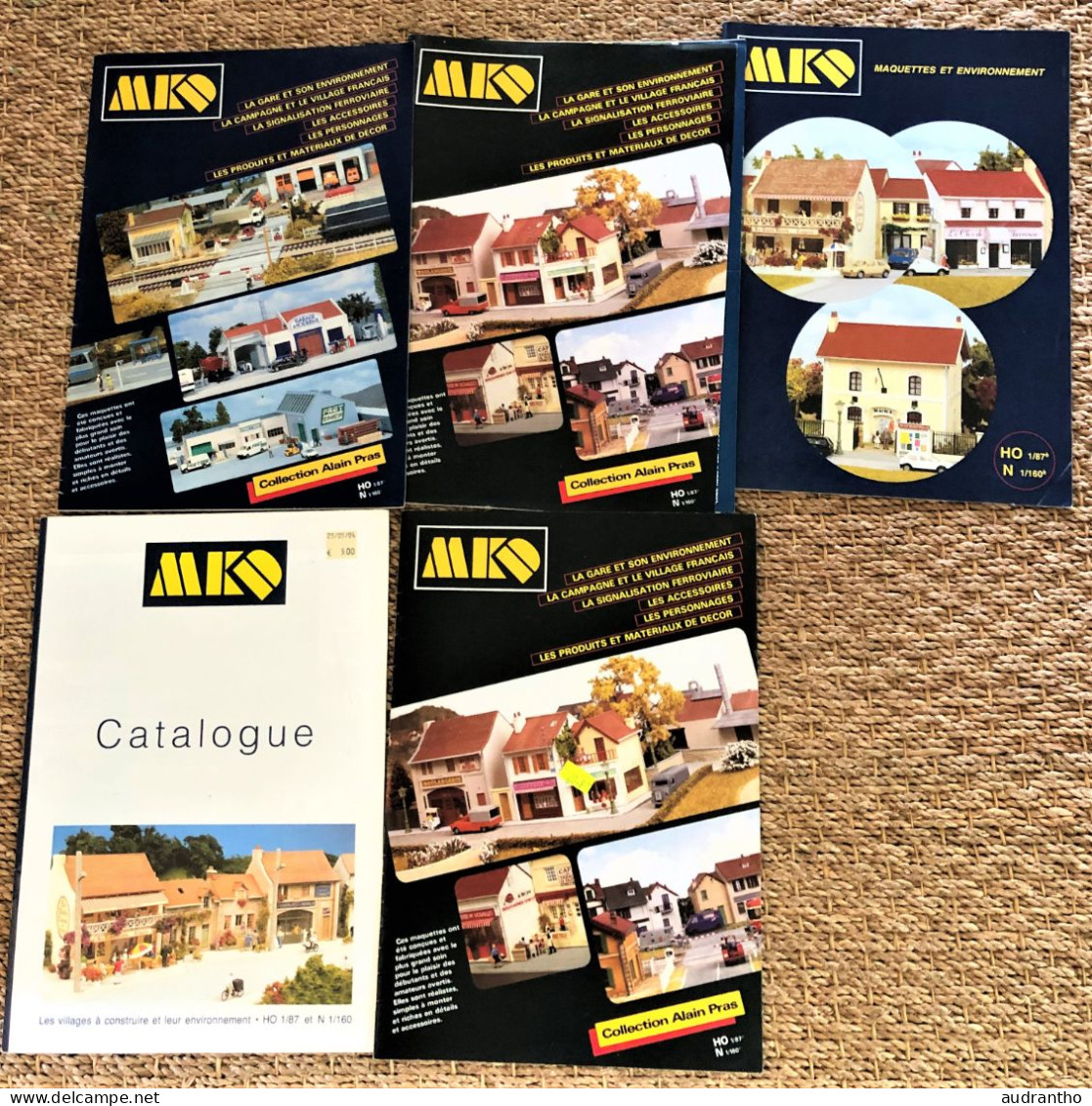 5 Catalogues MKD 2004 Modélisme Train Maquettes Et Environnement ... - Français