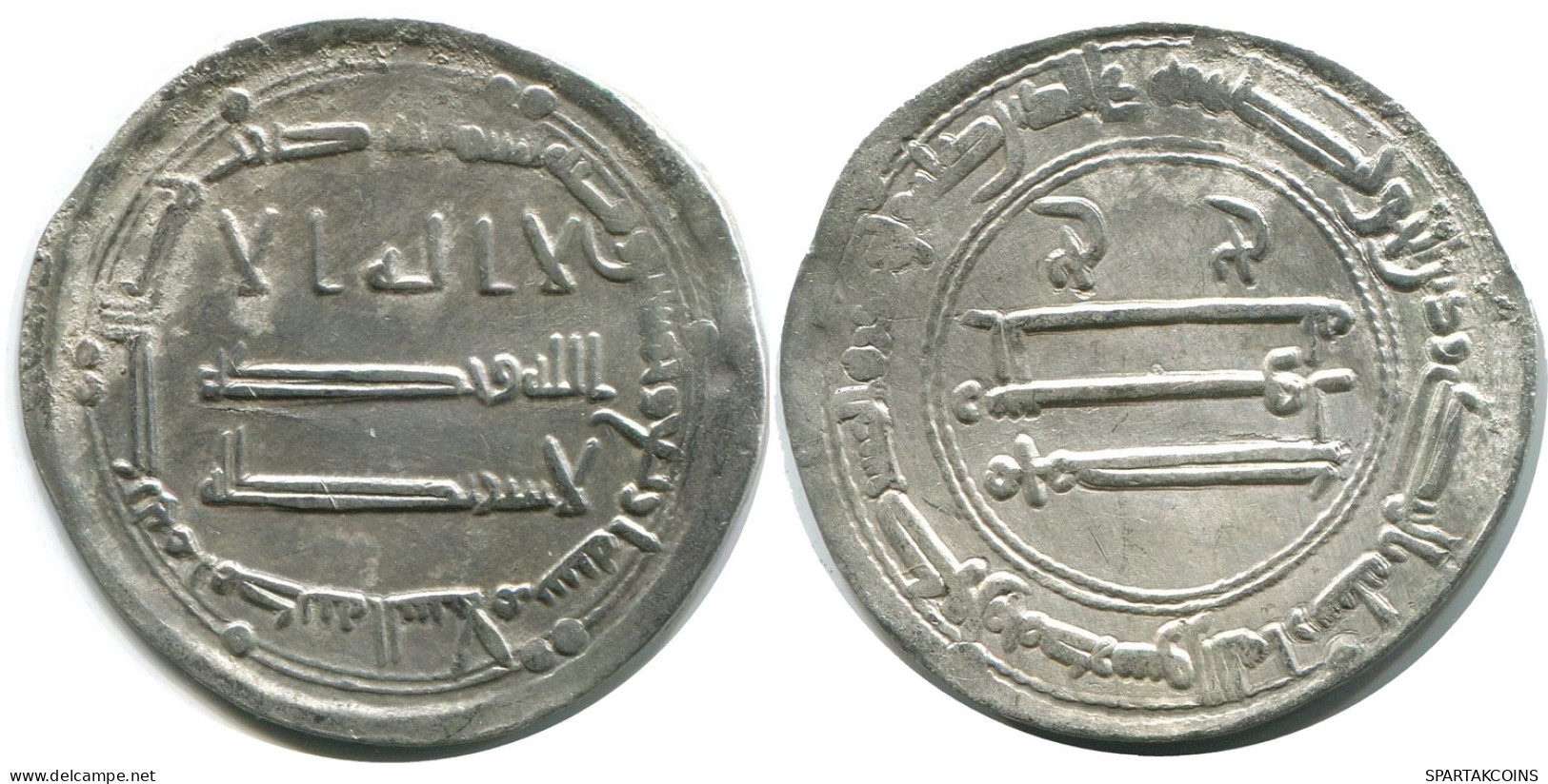 UMAYYAD CALIPHATE Silver DIRHAM Medieval Islamic Coin #AH165..E - Orientales