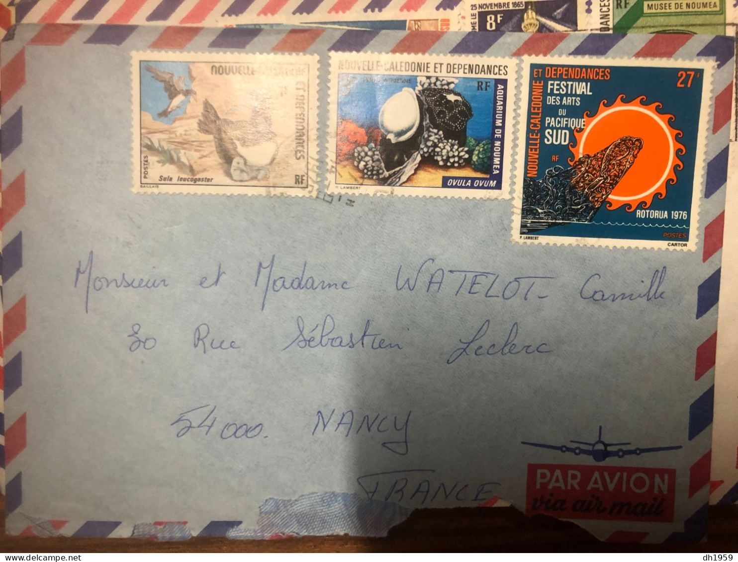 NOUVELLE - CALEDONIE NOUMEA RIVIERE SALEE MONTRAVEL KUTO LOT DE 57 ENVELOPPES ET CARTES