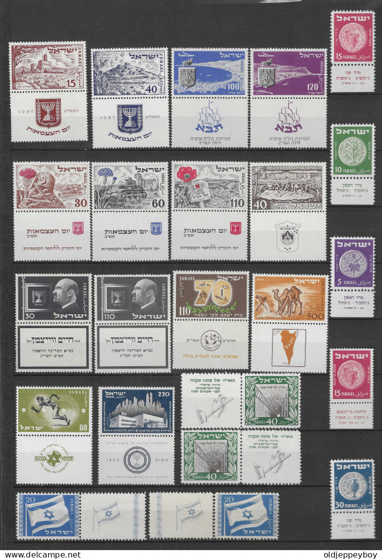 Israel - 1950, Michel/Philex No. : 32, - MNH - *** - Sh. Tab -  Postfris**   Very Fine  - Unused Stamps (with Tabs)