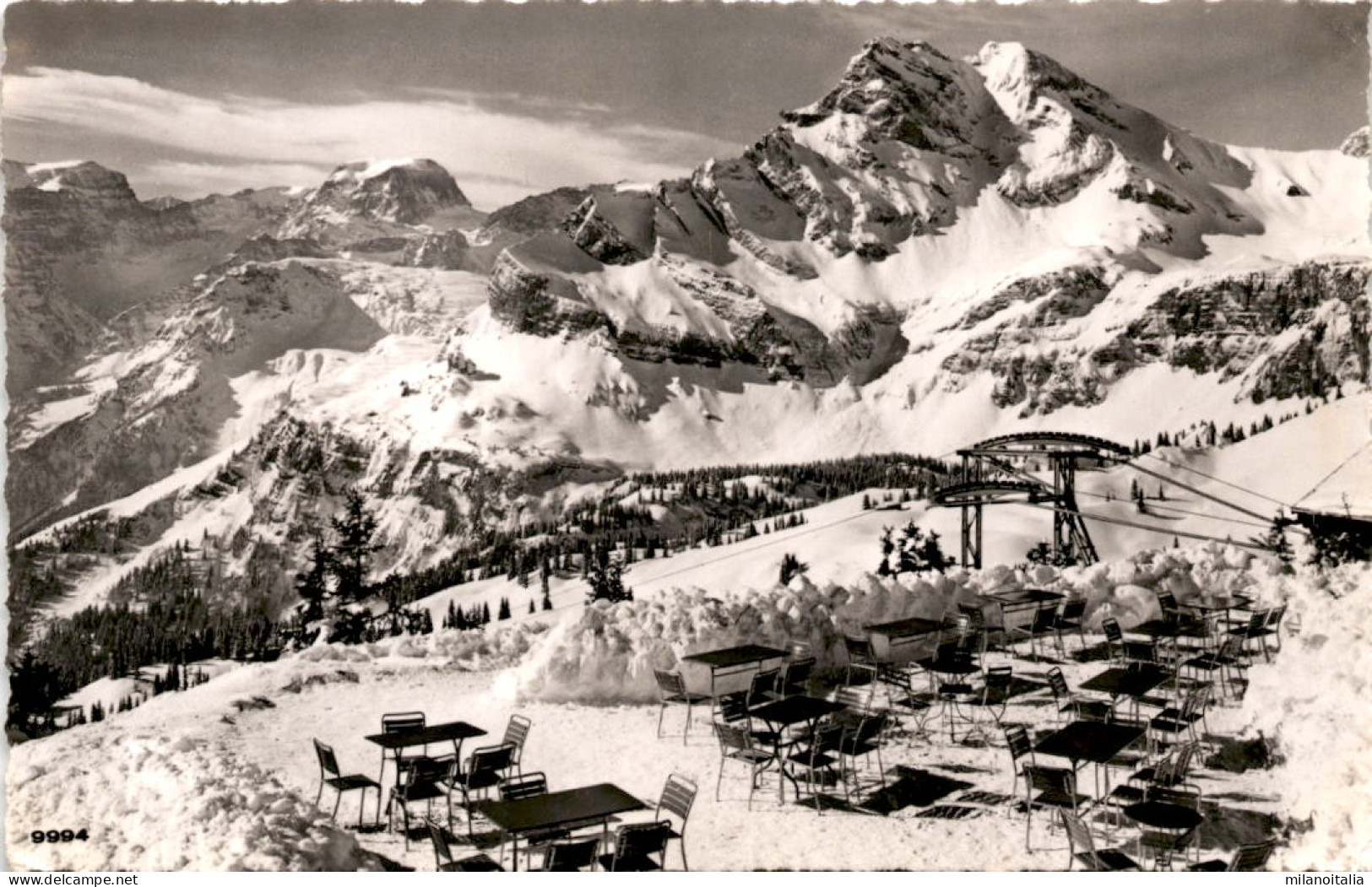 Braunwald - Bergstation Gumen - Tödi Und Ortstock * 24. 12. 1953 - Braunwald