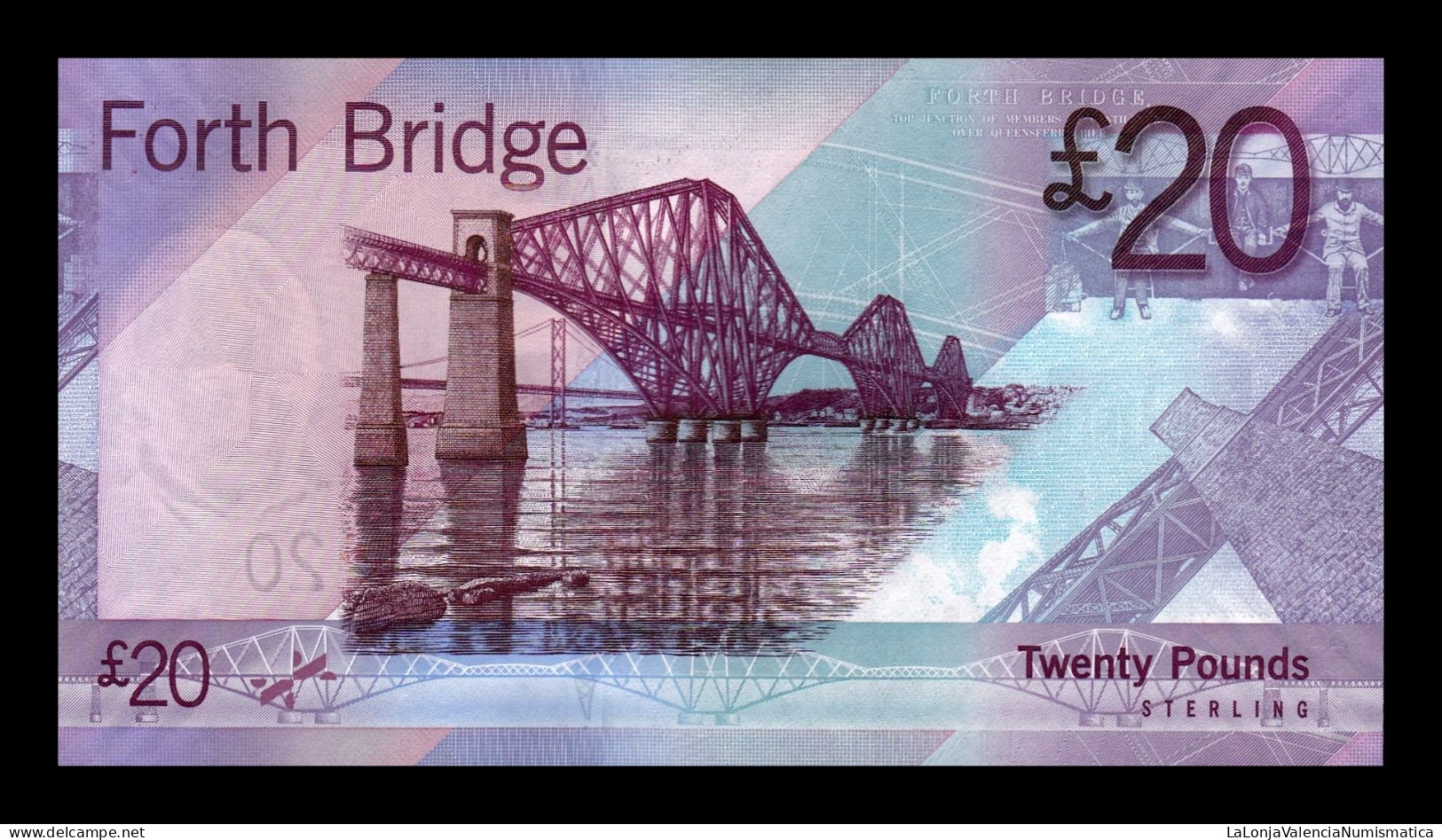 Escocia Scotland 20 Pounds Bank Of Scotland 2009 Pick 126b Sc Unc - 20 Pounds