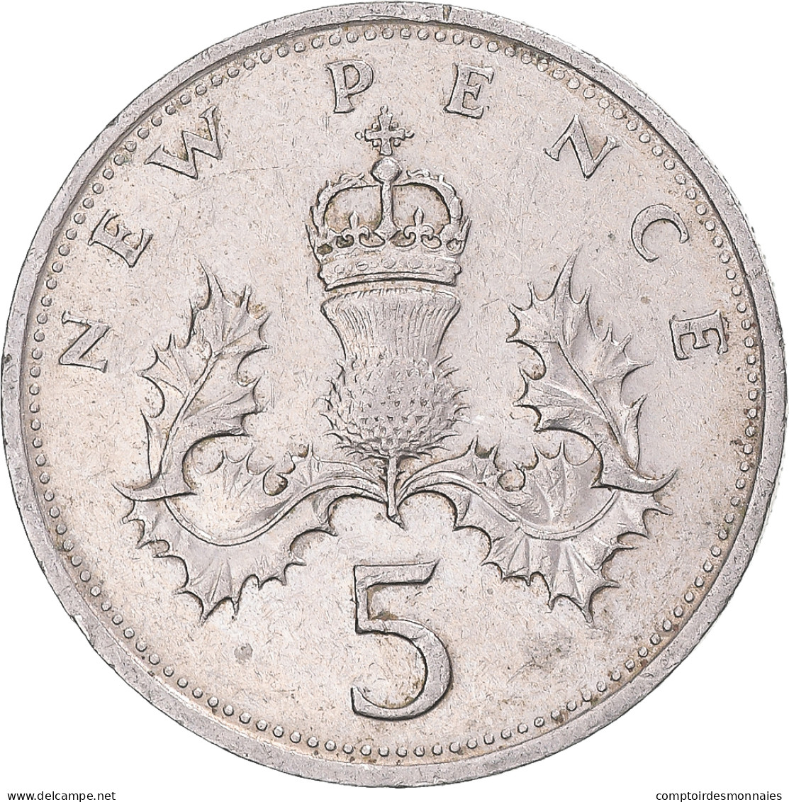 Monnaie, Grande-Bretagne, 5 New Pence, 1979 - 5 Pence & 5 New Pence