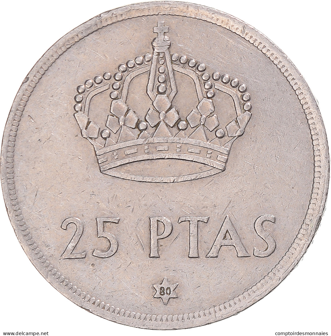 Monnaie, Espagne, 25 Pesetas, 1975 - 25 Peseta