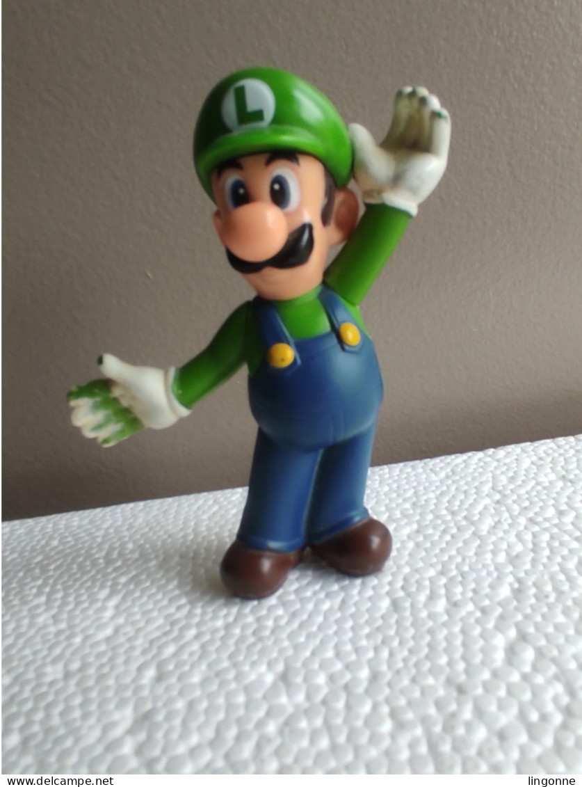 FIGURINE PVC Luigi Super Mario Bros. 2013 NINTENDO MC DONALD'S MAC DO JOUET EN LOOSE Haut : 9 Cm Env - Videogiochi