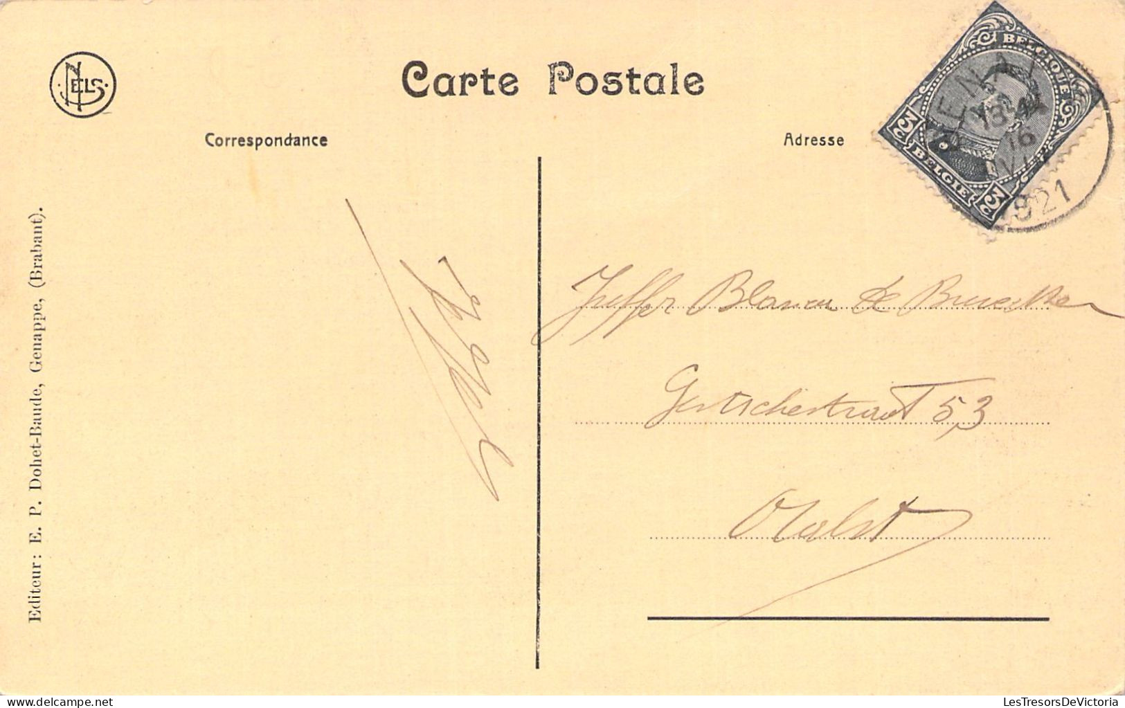 BELGIQUE - Genappe - Le Château Actuel De Thy - Carte Postale Ancienne - Genappe