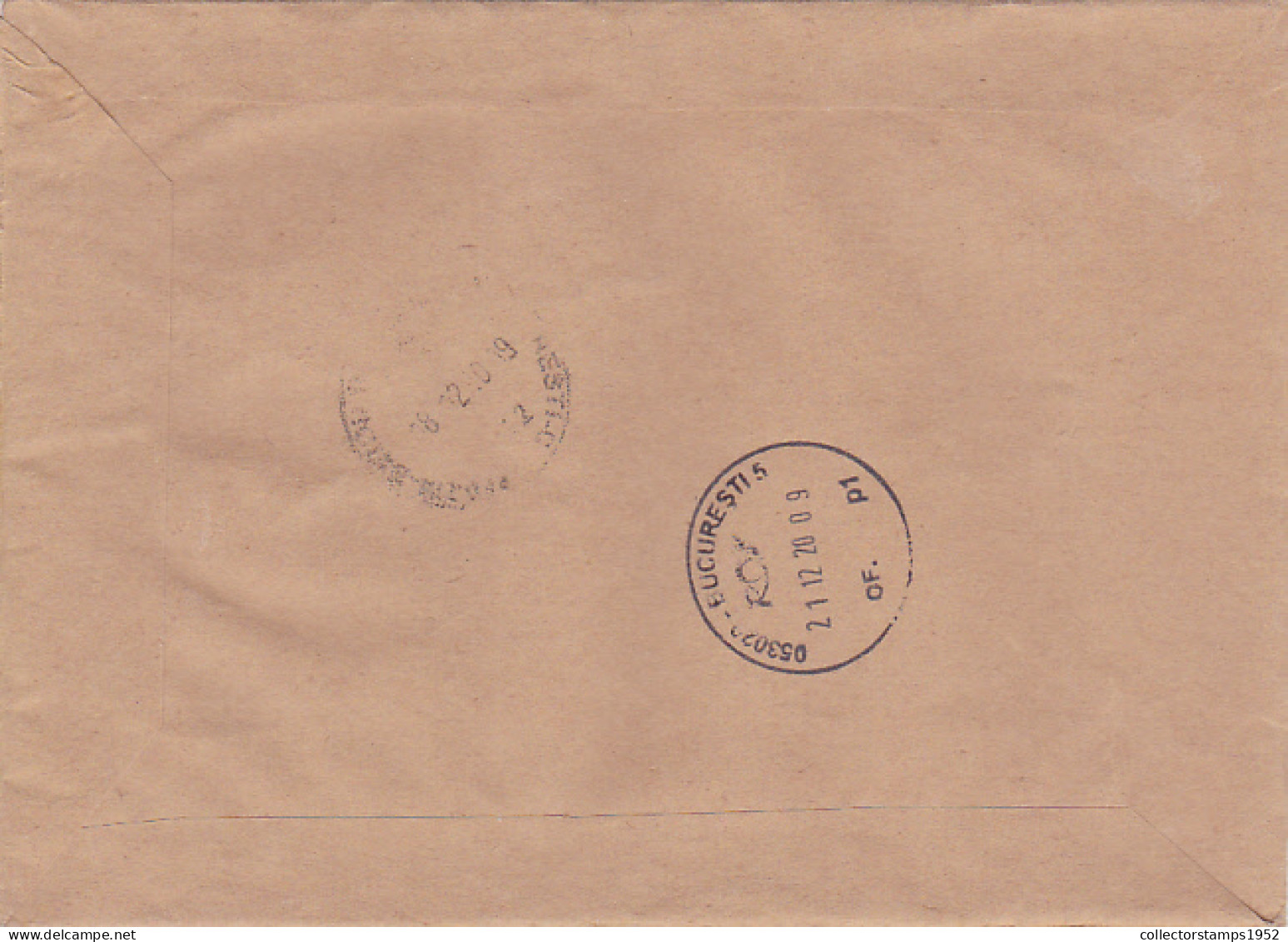 COAT OF ARMS, FINE STAMPS ON REGISTERED COVER, 2020, RUSSIA - Lettres & Documents