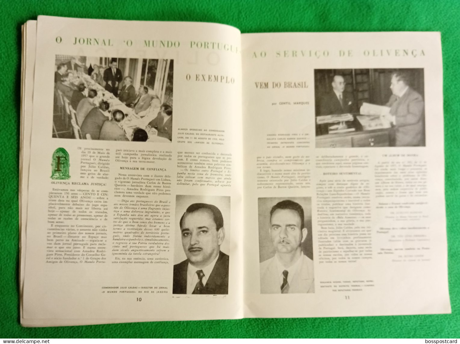 República Portuguesa - Monarquia - Olivença - Número Especial de 1959 - Lisboa - España - Portugal