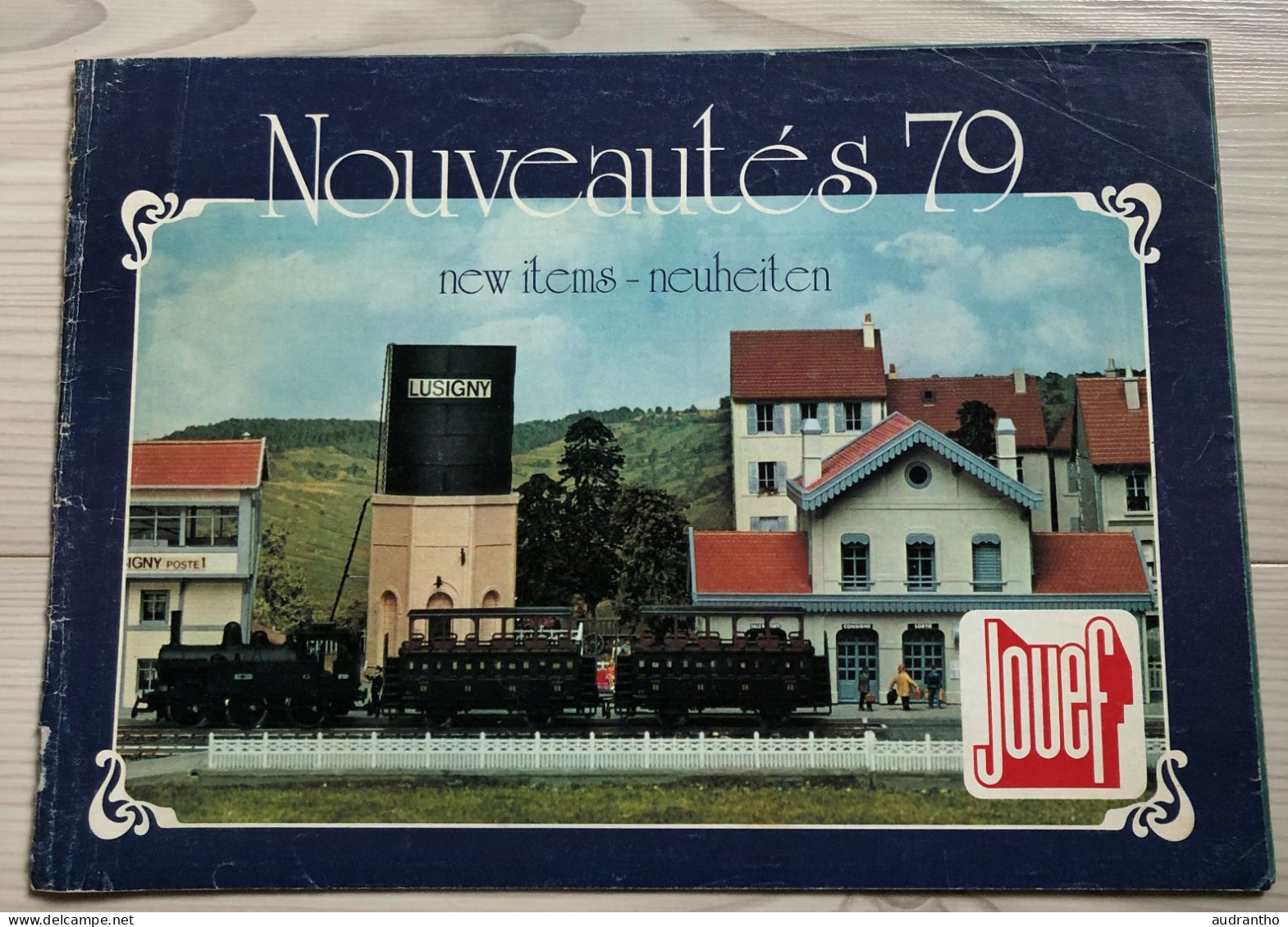 JOUEF Catalogue 1979 Locomotive Train HO 15 Pages En Français - Französisch