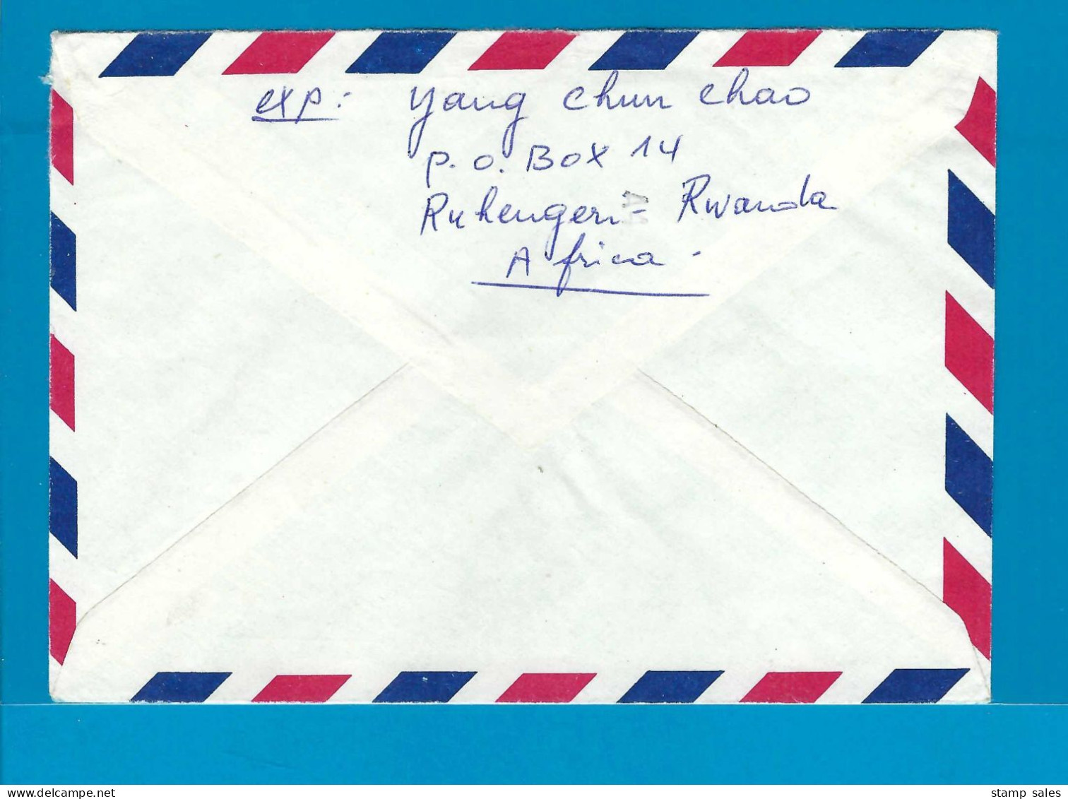 Rwanda Omslag Ruhengeri Naar New York (U.S.A.) 24/05/1984 UNG - Storia Postale