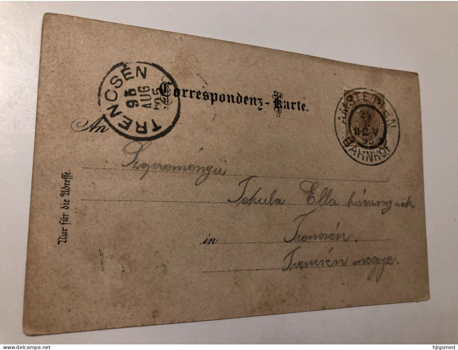 Austria Österreich 1895 !!! LITHO Amstetten Coat Of Arms Floral Border Bahnhof Stamp Stempel 16367 Post Card POSTCARD - Amstetten