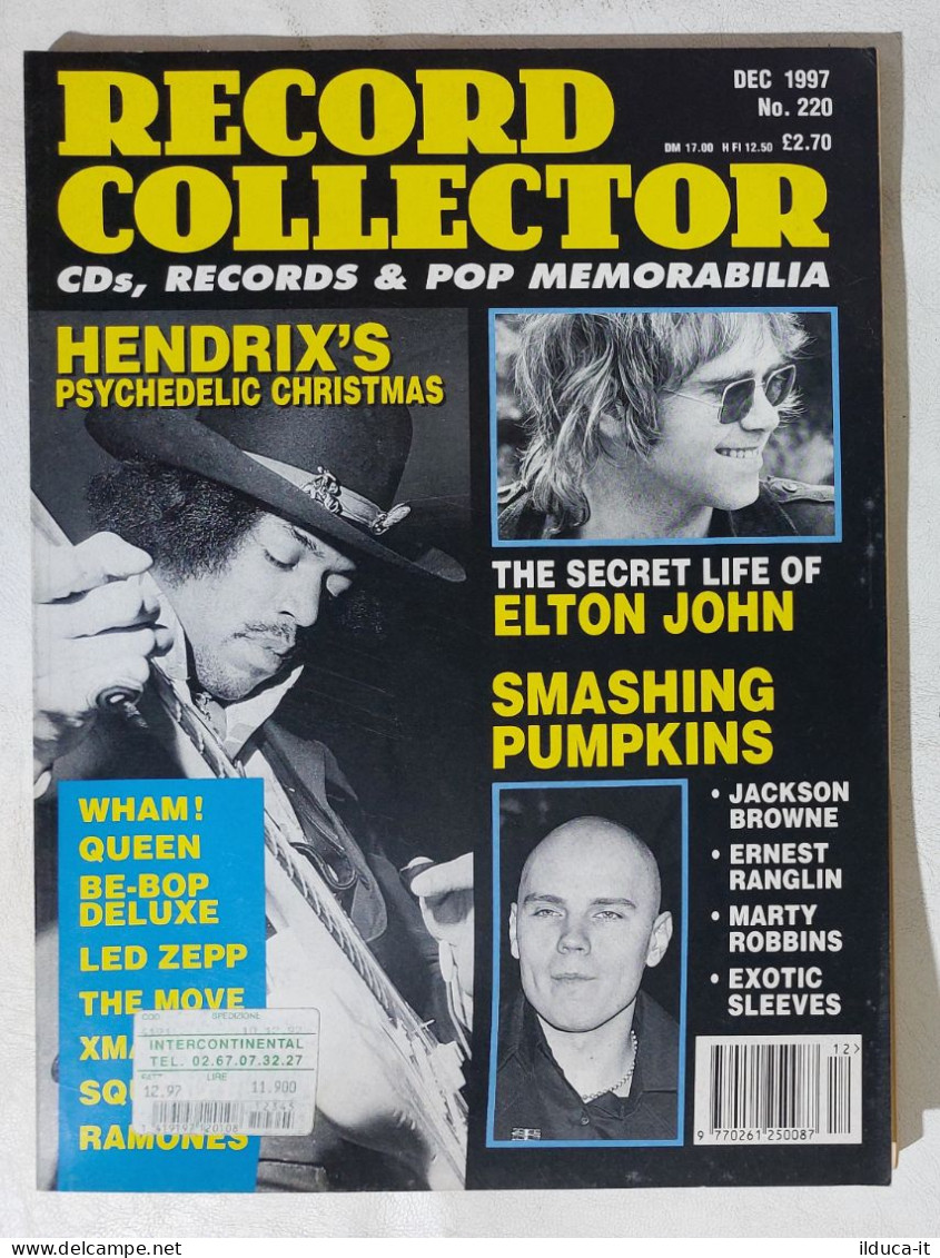 I114281 Record Collector 1997 N. 220 - Jimi Hendrix / Elton John / Wham! / Queen - Art