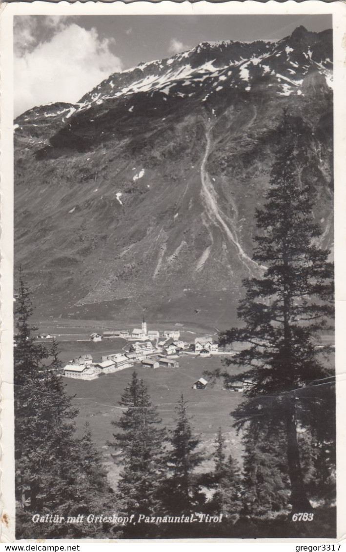 C8546) GALTÜR Mit Grieskopf - Paznauntal - Tirol ALT - Galtür